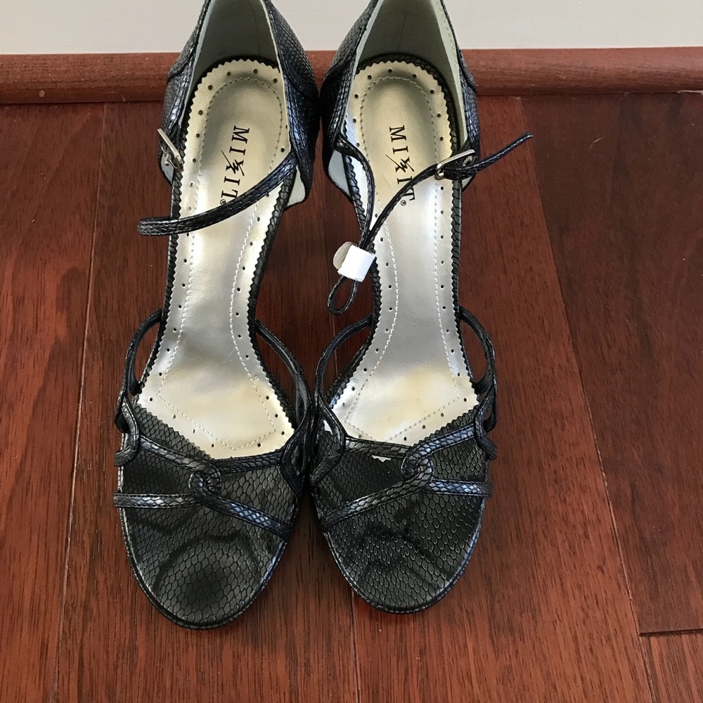 MIXIT Snakeskin Dress Heels